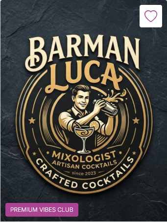 Open bar per eventi Barman Luca